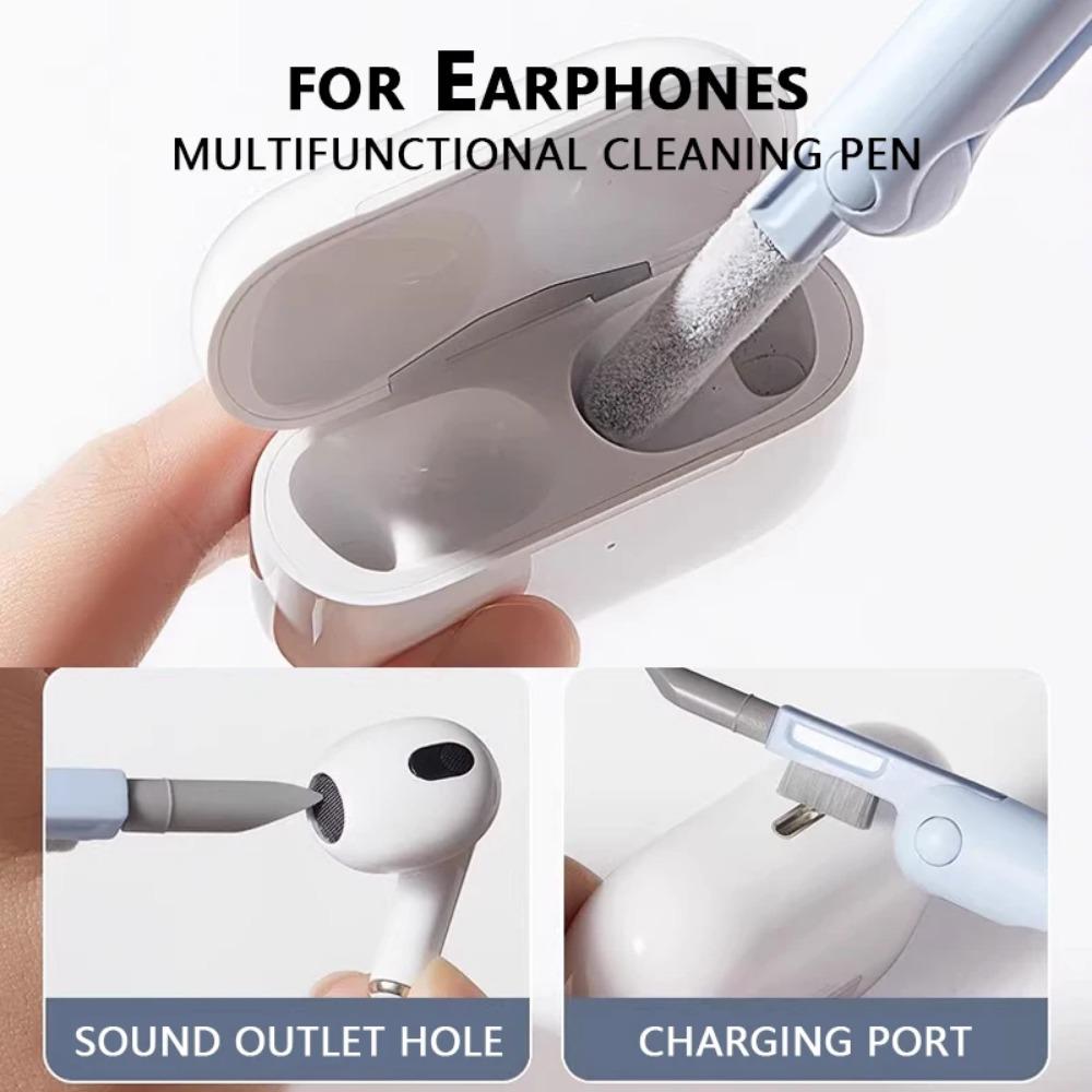 Keyboard Cleaning Kit 7-in-1 Laptops Cleaner with Keycap Puller, Multifunctional Keyboard Brush Cleaning Set for Phone