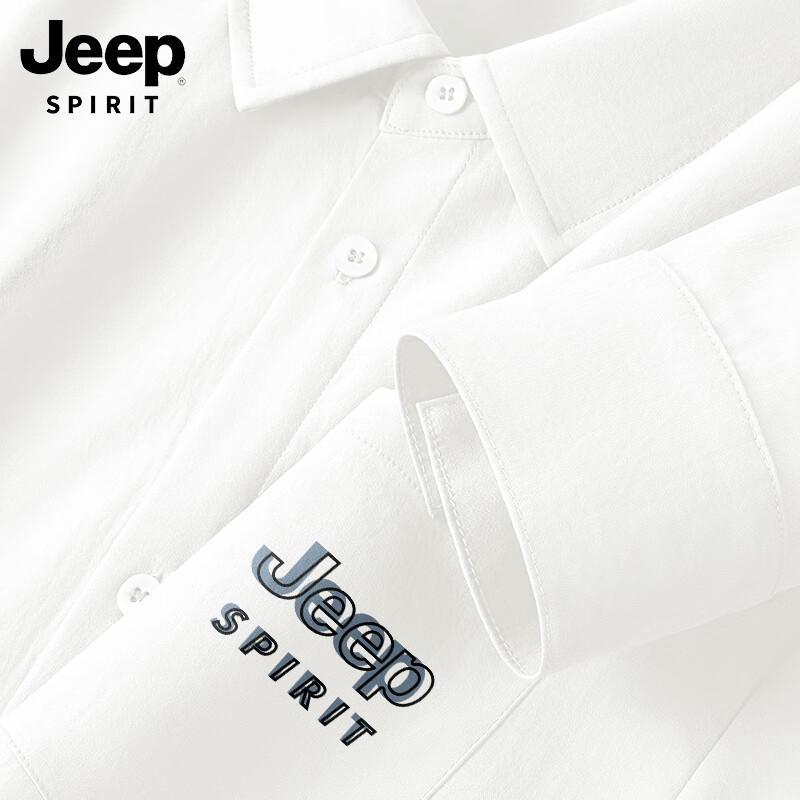 

Мужская повседневная рубашка с длинным рукавом JEEP SPIRIT из ледяного шелка XL