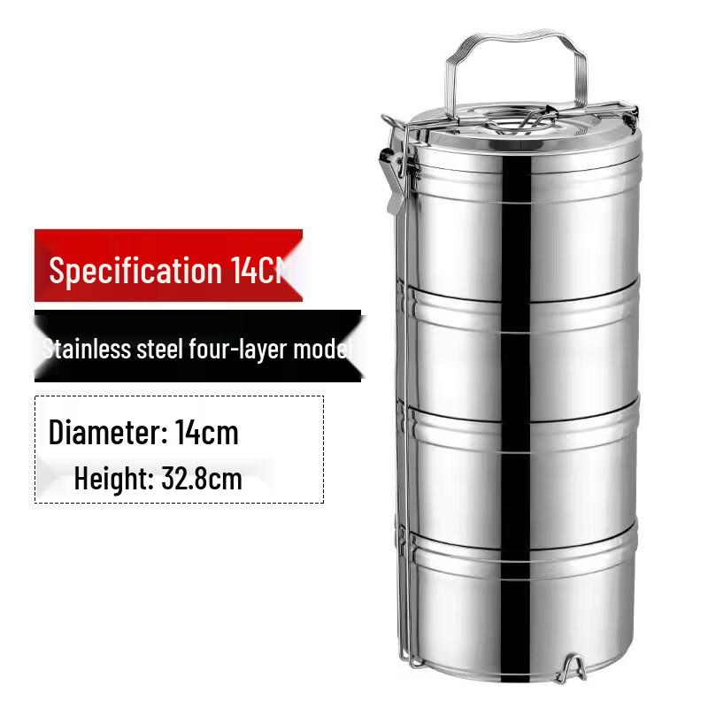 Portable 304 Stainless Steel Insulated Lunch Box