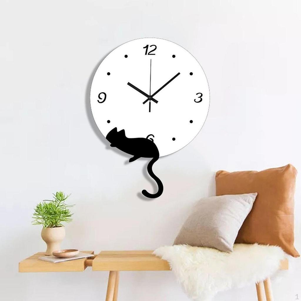 Uhr Dekor Modern Mode Vielseitig Stumm Entzückendes Ornament Dekorativ für Küche Studio Kinder