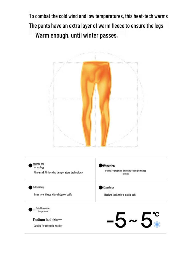 Bananain Hot Skin 302++ Thermal Leggings