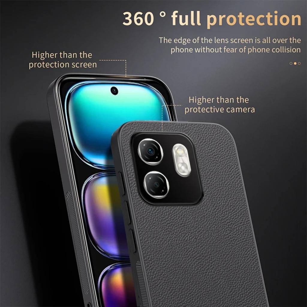 Leather Case for Infinix Smart 9 Hot 50i Car Magnetic Holder Silicone Phone Cover InfinixHot50i InfinixSmart9 X6531 X6531B X6532
