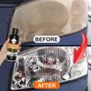 Car Headlight Restoration Polishing Kits Headlamp Scratch Remover Repair Cleaning Paste Remove Oxidation Headlight Polish Liquid