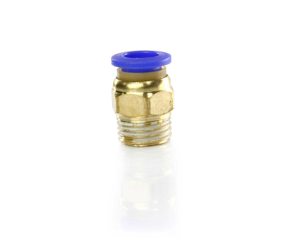 Set Of Threaded Pneumatic Quick Connectors 14 8Mm 10 Pcs