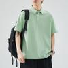 Summer Thin Short-sleeved POLO Shirt Men's Solid Color T-shirt Men's Lapel Thin Short T-top