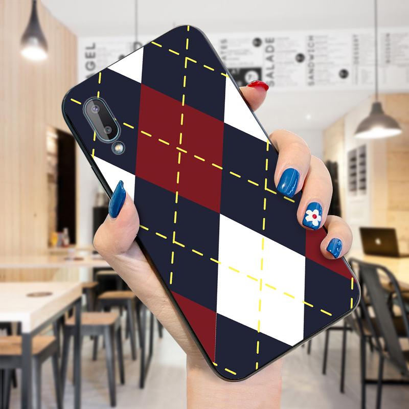 

Простой чехол для телефона с призматическим узором Samsung A22S 5G