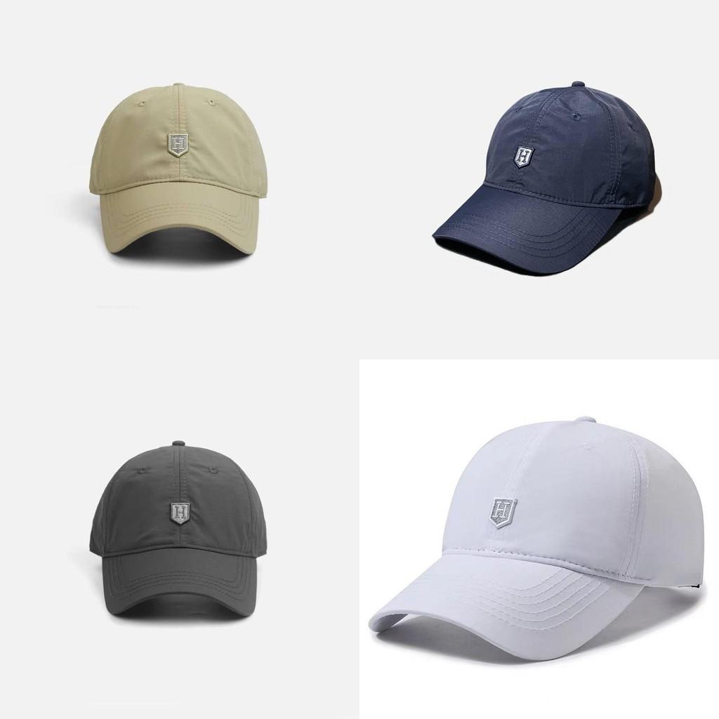 Embroidery Letters H Duck Cap Sports Summer Outdoor Running Breathable Shade