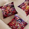 Hazbin H-Hotels Angel Dust Alastor Povlak na polštář Potah na polštář Pouzdro na polštář do auta na pohovku Auto Vánoční dárek 40x40cm 45x45cm