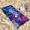 Custom Quick-Dry Beach Towel with Personalized Printing