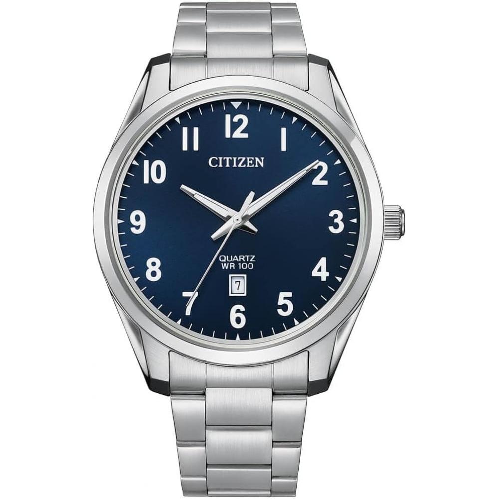 

CITIZEN Quartz Men BI1031 51L Blue Dial Silver Metal Band Overseas Model [Parallel Imported Product] BI1031 51L