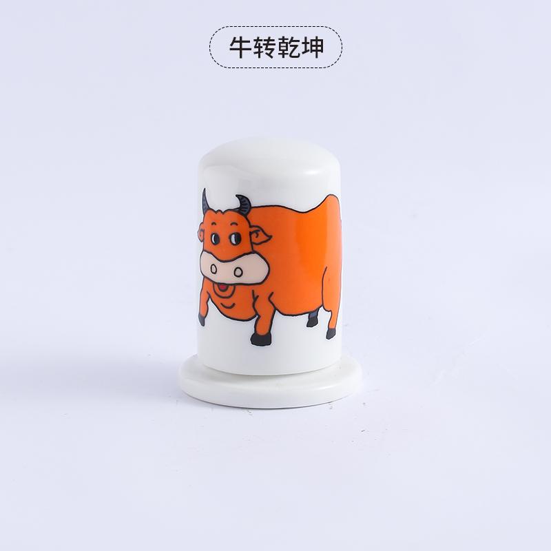 Bone China Toothpick Box Phnom Penh Toothpick Jar Toothpick Holder Chinese Toothpick Dispenser Secret Stash Tooth Pick Holder