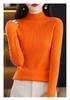 Elegant Autumn/Winter Skin-Friendly Solid Color Plush Sweater - Thick Base Layer In Stock