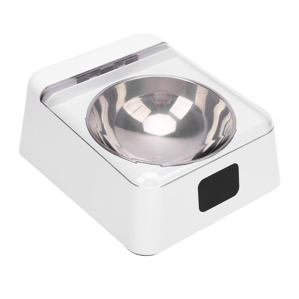 Automatischer Futterautomat für Haustiere USB-Aufladung Große Kapazität Infrarotsensor Deckelöffnung Futterautomat für Hunde für Zuhause