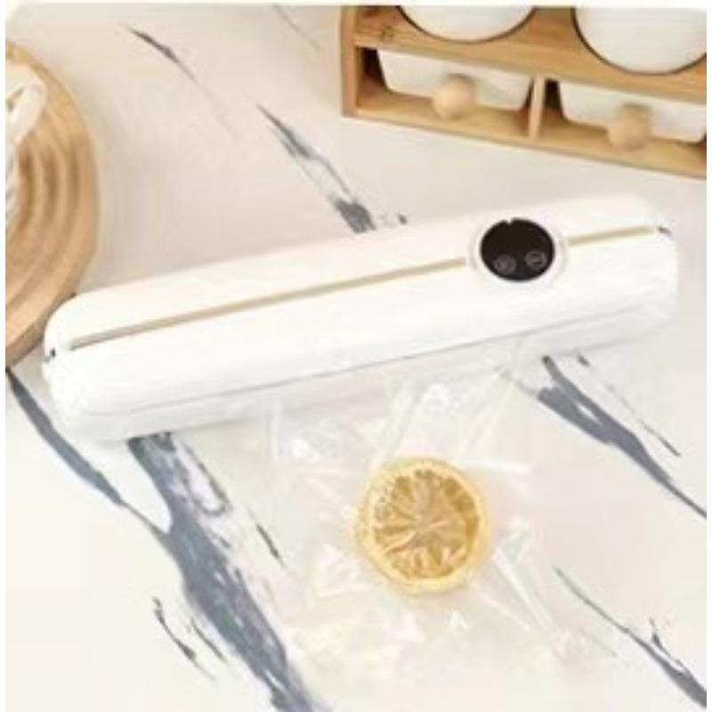 

Машина для вакуумной упаковки и сохранения продуктов, Артефакт для сохранения овощей, фруктов, мяса, закусок, Машина для запайки пакетов вакуумной упаковки белый