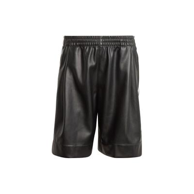Originals Pruhované Elastické Mid-Waist Úzký střih Rovné nohavice Ležérní šortky Muži Šortky Černá IZ4043