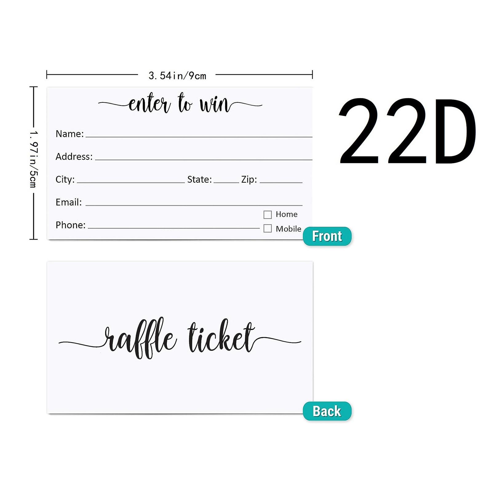 

50 шт./уп. Имя, Номер телефона и Электронная почта, Форма для участия в лотерее, Лотерея, Призовая игра, Белый