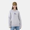 EVISU Seagull-print Crew-neck Sweatshirt 2EABSM1SW321XXCT