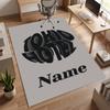 Tokio Hotel (1) Personalized Name Office Carpet Stylish Decor for Living Room Bedroom Kitchen