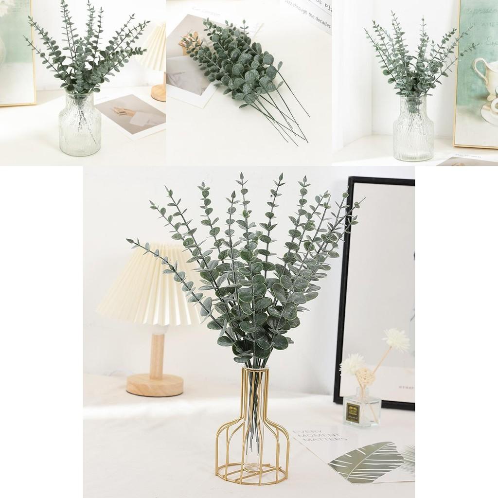 Synthetic Eucalyptus Leaves For Wedding Decoration Outdoor Use And Photography Backdrops