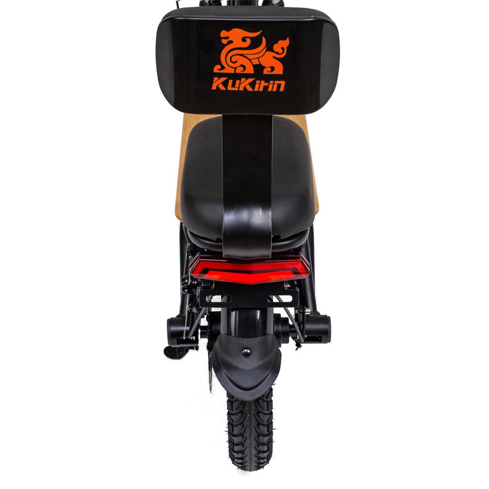 Kukirin C1 Pro Folding Electric Scooter for Adult 500W, 48V 26Ah, 45km/h, 14" Tires, Disc Brake, IP54, Solid wood pedals, with Basket & Seats