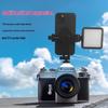 Multi-angle Rotating Cold Shoe Phone Holder for DSLR - Ideal for Horizontal & Vertical Photography and Live Streaming