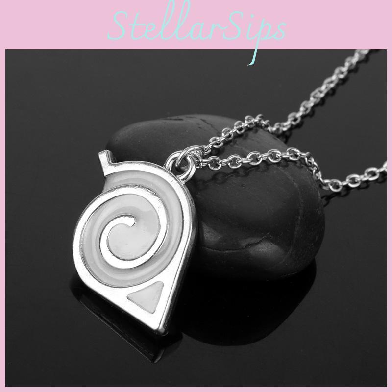 Naruto Luminous Necklace With Liuli Geometric Pendant For Fans And Giftgiving