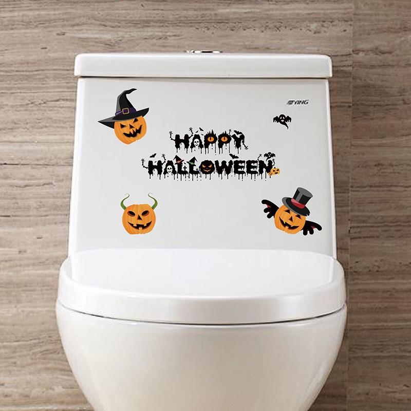 Versatile Classic Halloween Party Diy Witch Stickers Skeleton Ghost Window Wall Decals Decor