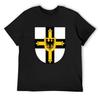 German Order of Teutonic Knights T-Shirt Animal Prinfor Boys Graphic Tee Shirt Blue Archive Summer Tops Oversized T Shirt Men