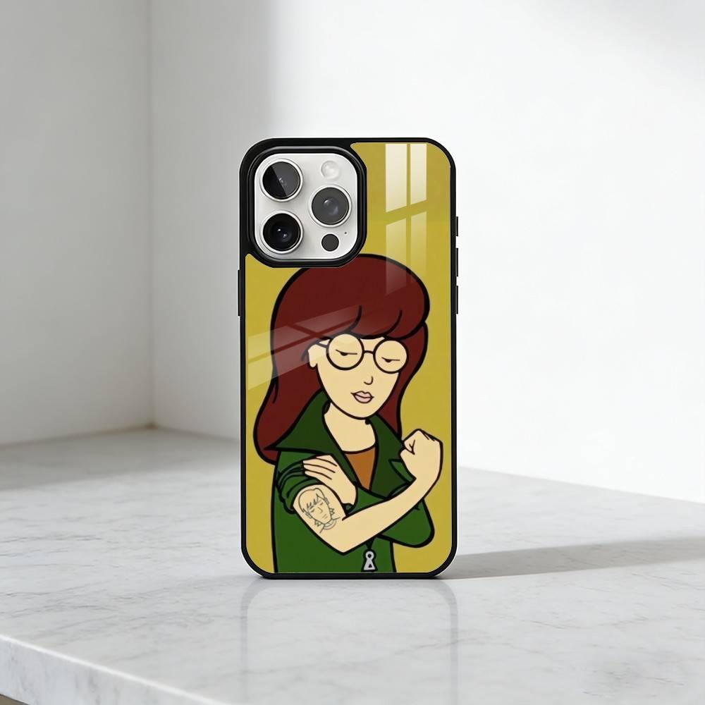 D-Diarrhea Cartoon D-DariaS Phone Case For iPhone17,16,15,14,13 Plus,Pro Max Magnetic For Magsafe Wireless Charging