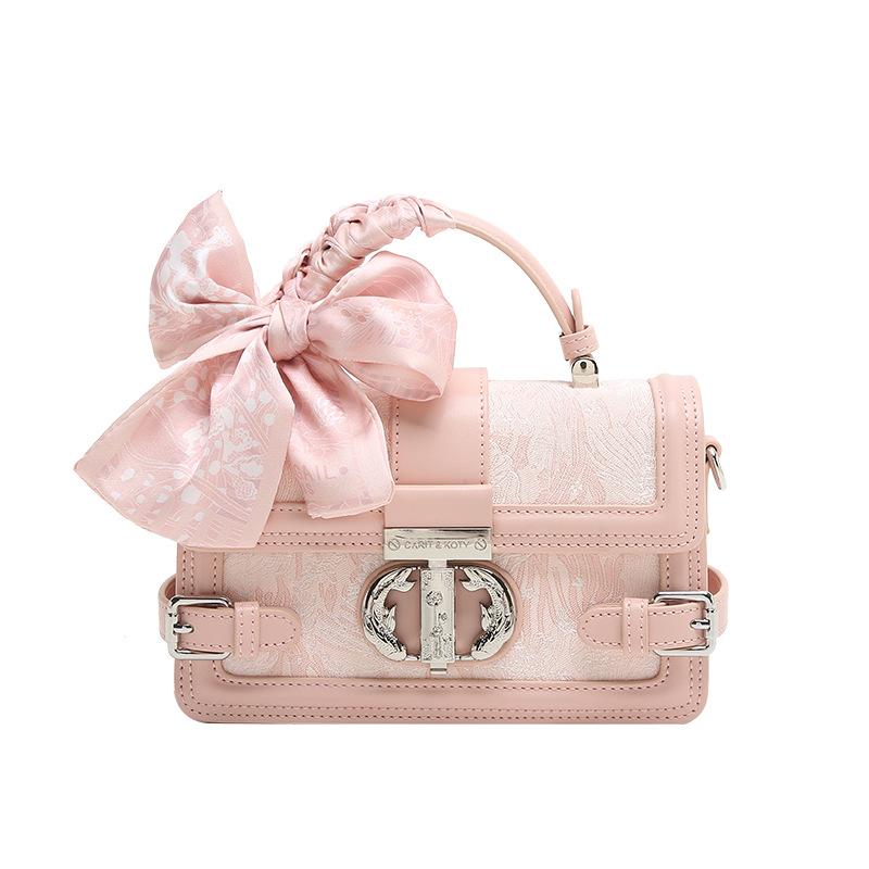 Výšivka pro těžký průmysl Kabelka, Nová čínská malá čtvercová taška pro dojíždění, Crossbody taška