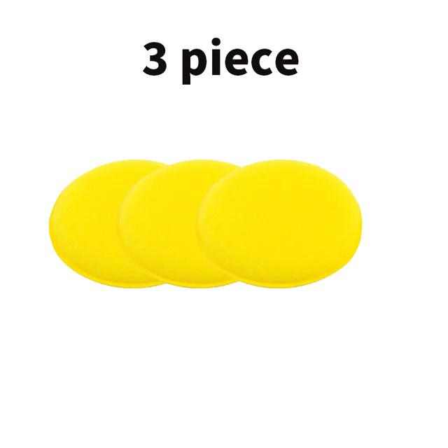 Car Foam Sponge Wax Applicator Cleaning Detailing Pads Car Waxing Polishing Pad Home Car Wash Care 10cm Car Cleaning Kit