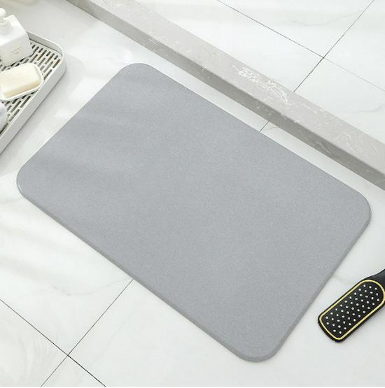 Diatomaceous Earth Quick-Dry Anti-Slip Bathroom Foot Mat