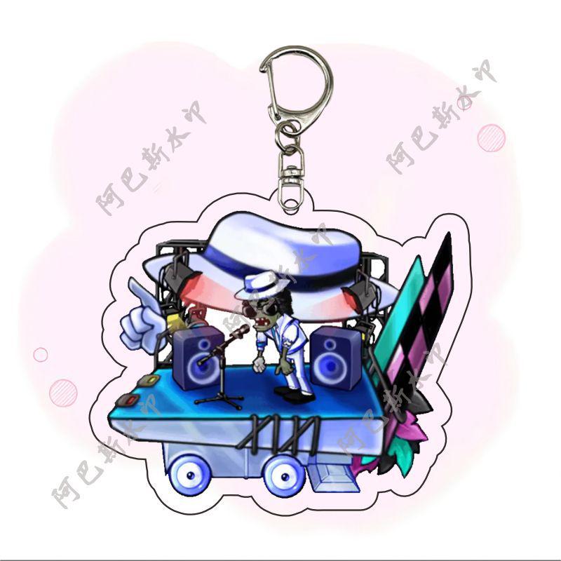 Plants Vs. Zombies Fusion Acrylic Keychain Backpack Ornament