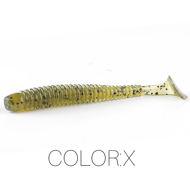 2025 HOT Impact Ring Shad Fishing Lure Soft 63mm 80mm 97mm Plastics Baits Swimbait Jigging LureBait perch Lures
