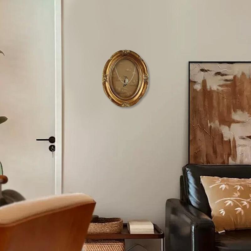 1PC Vintage Resin Wall Frame Tabletop & Hanging Photo Frame Ornate Resin Wall Decor Resin Photo Frame 16x20cm