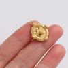5pcs/Lot Gold Color Exquisite Sea Animal Charm Shell Tortoise Stainless Steel Pendants For Jewelry Making Supplies Beach Pendant