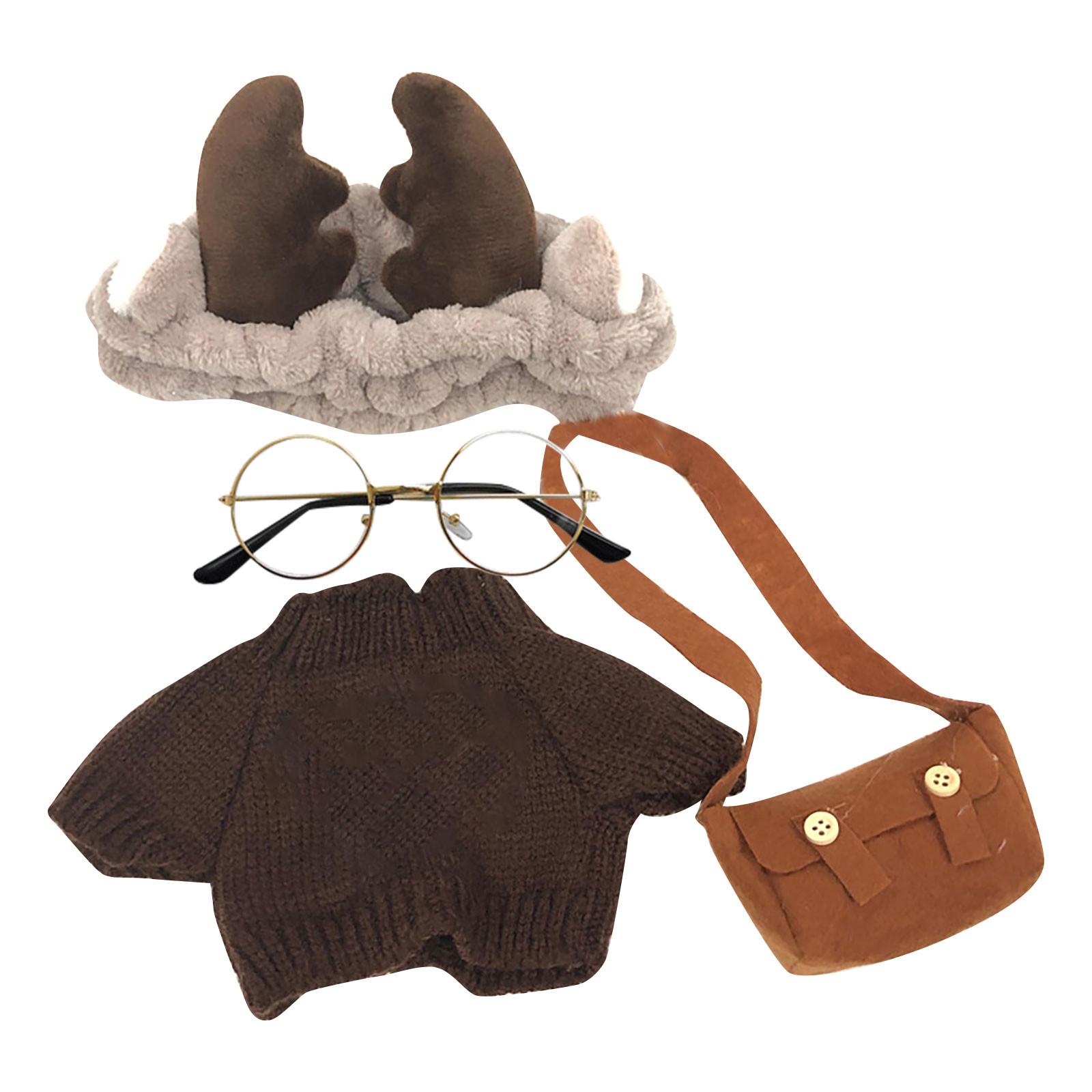 

Аксессуары для кукол 30 см, плюшевая кукольная одежда, кукольная одежда, съемная одежда для плюшевых игрушек C