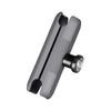 FANAUE Motorcycle Mount Parts Anti-Theft Aluminum Intermediate Mount Double Socket