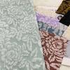 High Quality Breathable Yarn Dyed Non-Stretch All-Nylon Three-Dimensional Peony Flower Bubble Lace Jacquard Medium Weight