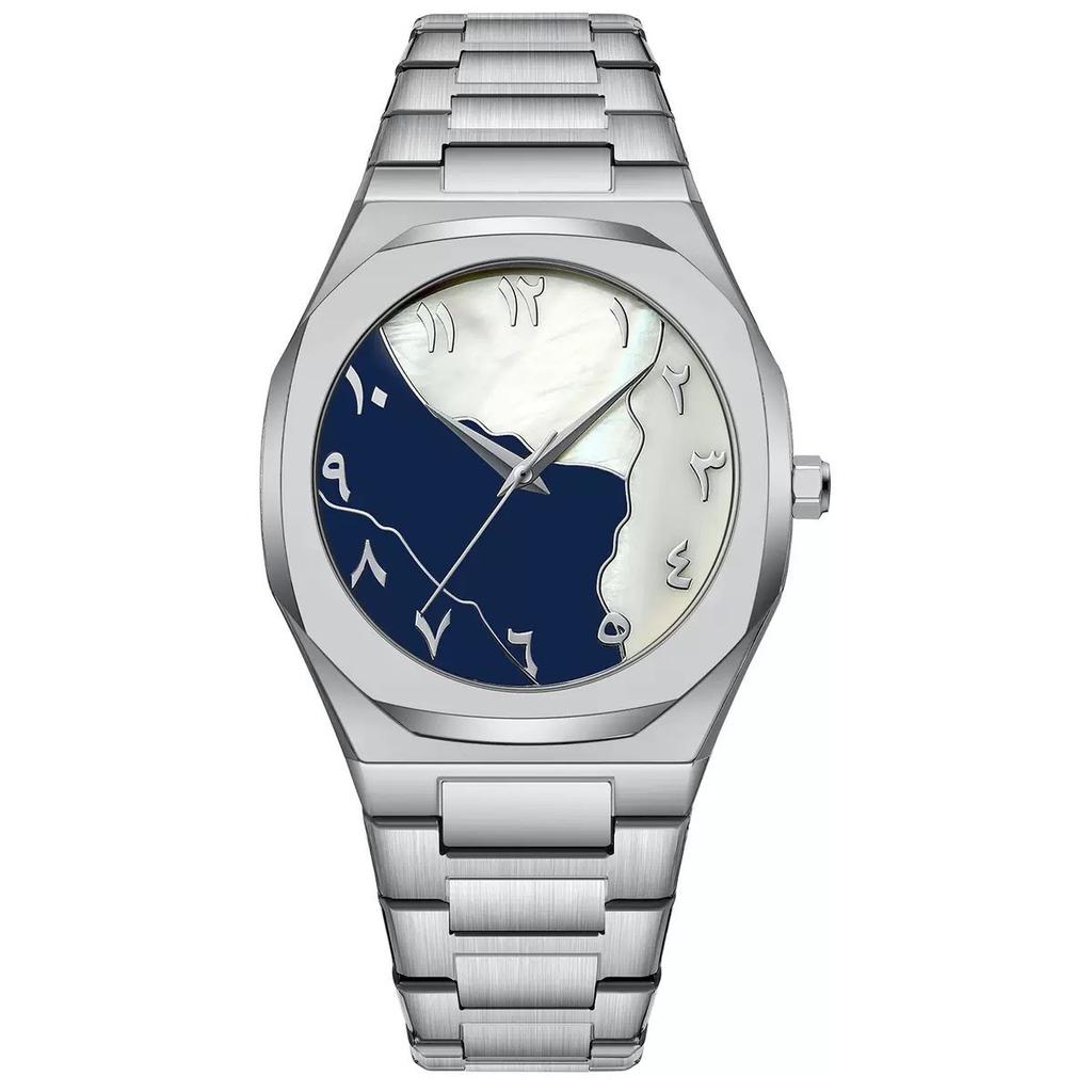 Business Men'S Watch Simple Fashion Trend Steel Belt Quartz Watch