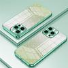 Luxury Plating Glitter Case For iPhone 15 14 Pro Max 13 11 Pro Max 12 Mini XR X XS 7 8 Plus SE 2020 Soft Shockproof Phone Cover