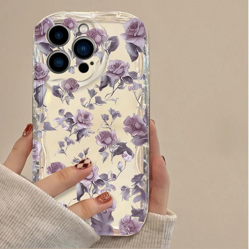 Retro Flower Soft Case For Huawei Honor 400 200 90 Lite 300 Pro X9D X7D X9B X8C X8A X8B X7B X6A X6C X5C X6B X7A X5B X8 X9C Shell