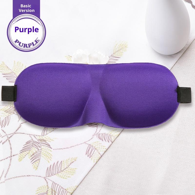 Custom Logo Comfortable Breathable 3D Contoured Foam Eyemask 100% Blackout Eye Mask for Sleeping with Adjustable Strap