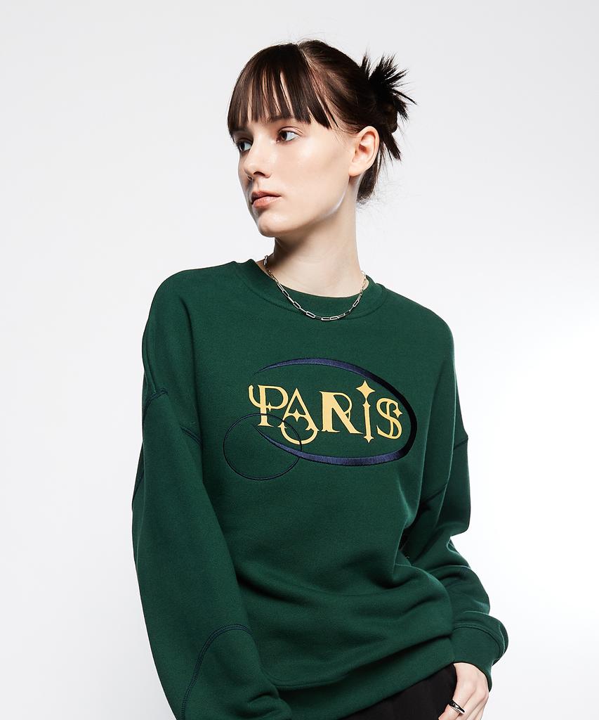 LARTIGENT L7 Paris Sweatshirt(Green)