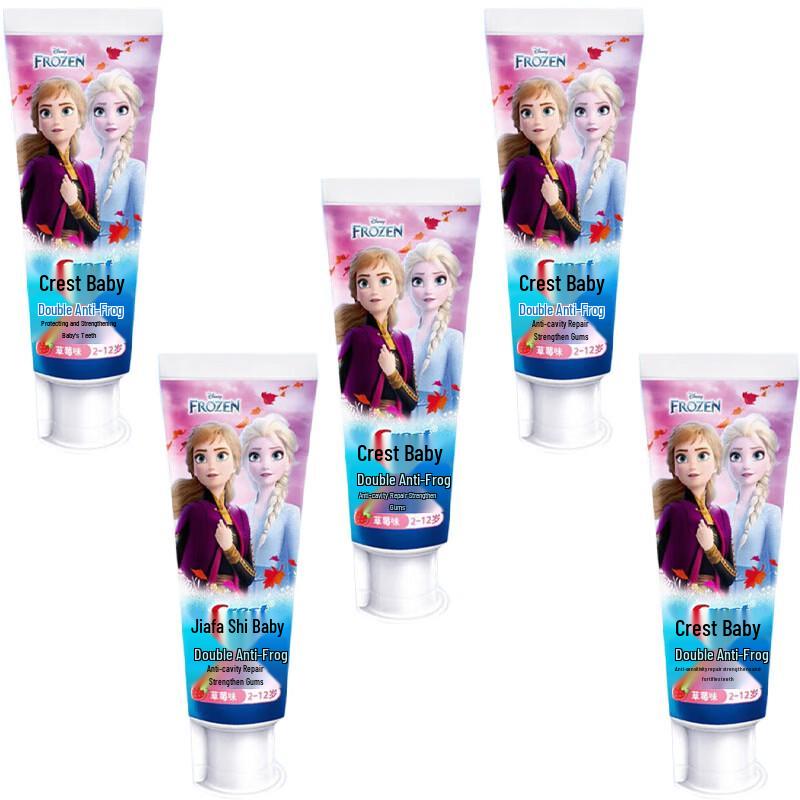 Crest Kids Frozen Anti-Cavity Toothpaste 5-Pack
