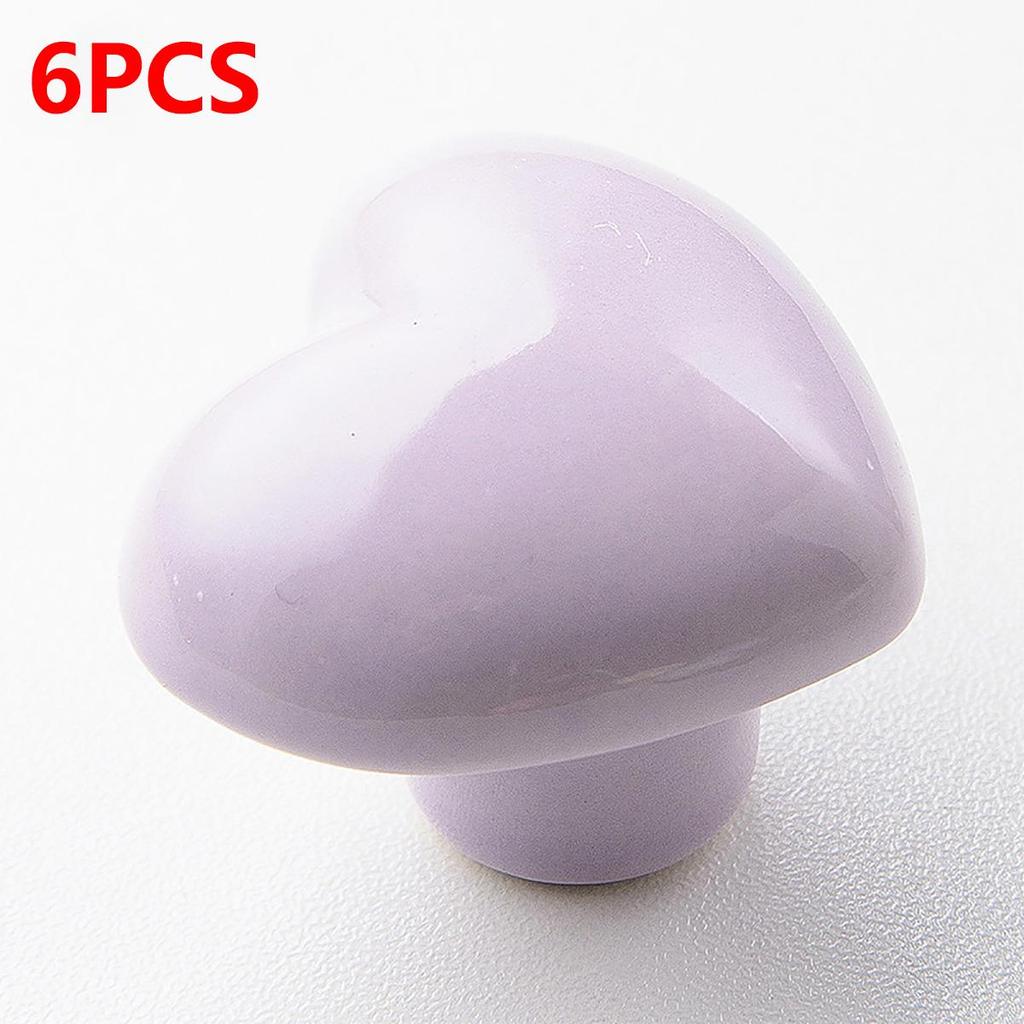 6 Pieces Drawer Handles, Cabinet Knob Handles, Blue And White Porcelain Ceramic Kitchen Cabinet Handles, Cabinet Bathroom Door Handles