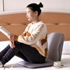 Japanese Tatami Luxury Floor Chair Window Seat Lazy Sofa Backrestless Bedroom Reading Lounge Seating No Leg Design