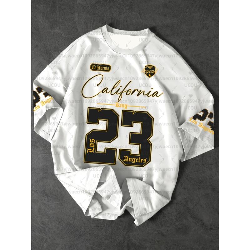 Summer New Brooklyn No.93 Personality American Jersey Women's Men's Casual
