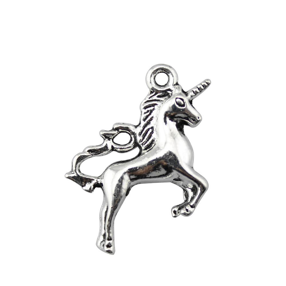 Charms Unicorn Pendants Vintage Jewelry Supplies QC134