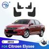 For Citroen Elysee(Saloon) 2014 Mudflaps Splash Guards  Mudguards Mud Flaps Fender Car Accessories